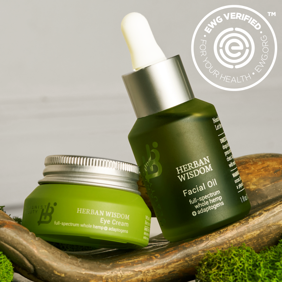 Herban Wisdom® Eye Cream + Facial Oil Bundle